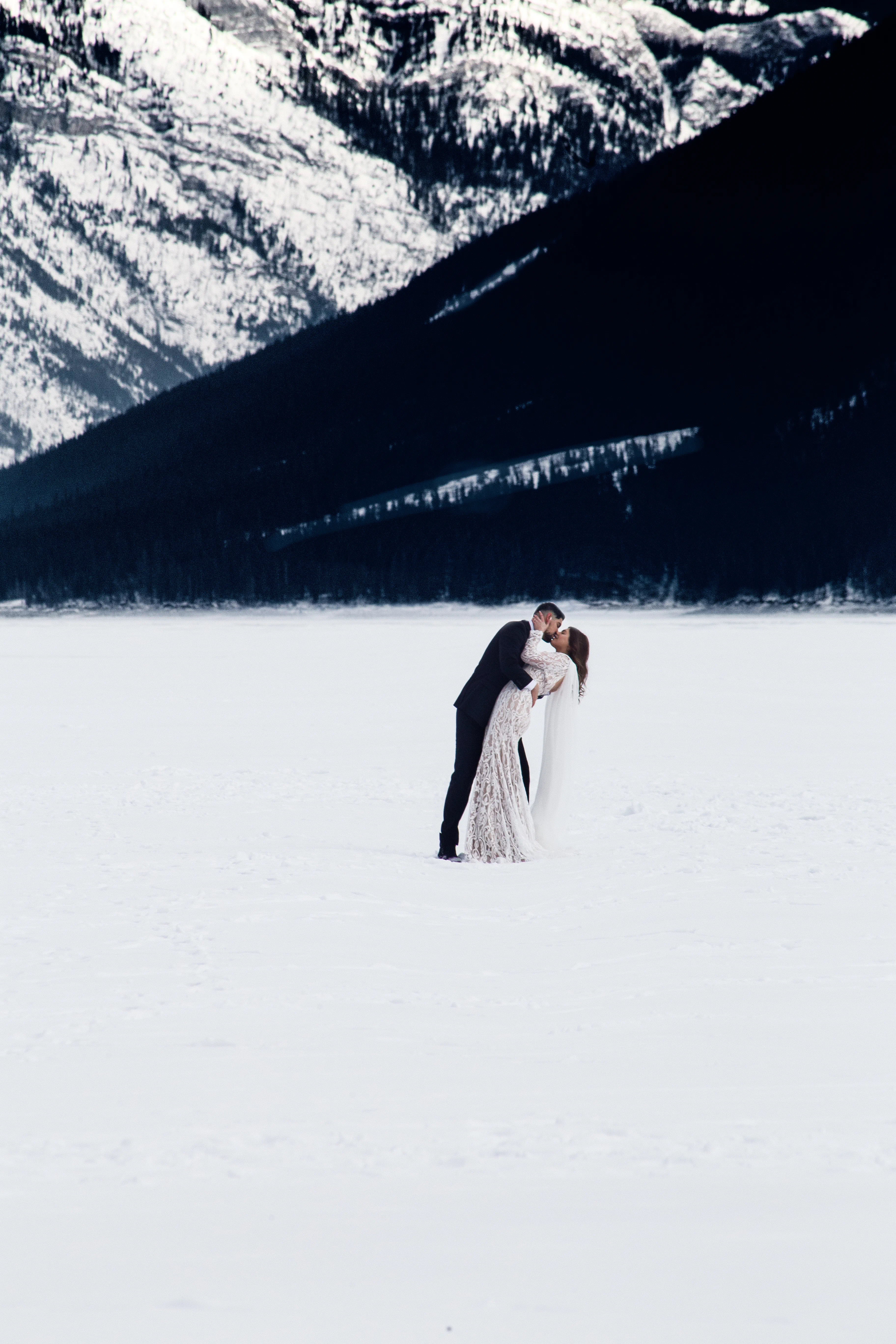 Fotografía editorial de boda - 2. Olivia & Isaac   Banff, CanadÁ